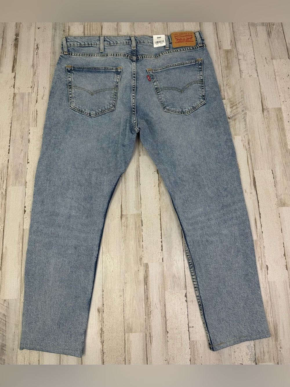 Levi's Men's 512 Slim Taper Fit 38x27 Denim Jeans Medium Stonewash NWT